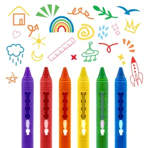 Washable Easy Clean Bathtime Crayons Kit, 1 Set Colorful Bathtub Markers Toy, Shower Crayons Bath Paint, Learning Toy For Gift