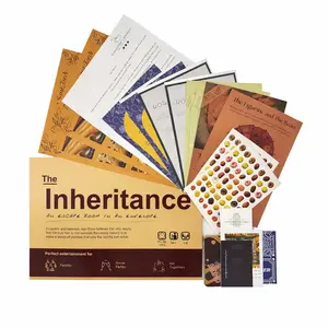 Unique Envelope Escape Room Game, Perfect for Groups, Families, Friends, Boxed Escape Room, Puzzle Solving Game, Tabletop Games – the Inheritance, Fun Tabletop Game