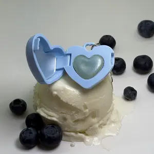 Keychain Blueberry Vanilla Valentines Day LIP BALM Gift Idea Valentines 2026 vegan cruelty free moisturizing non sticky