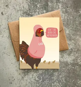 funny mother's day card, birthday card, motherhood