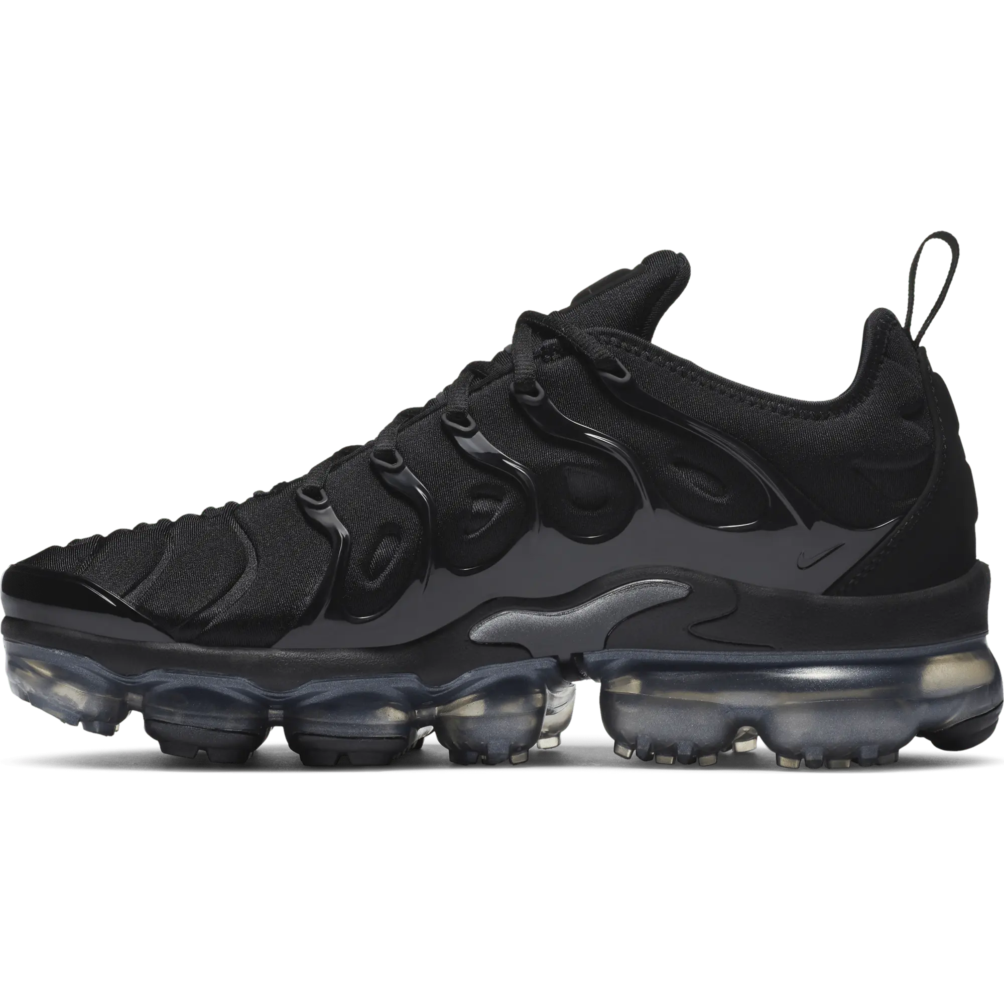 Women's All-Black Shoes, Caged Fabric Running Fitness Footwear with a Lightweight Bubble Cushion Sole and High-Traction Pods