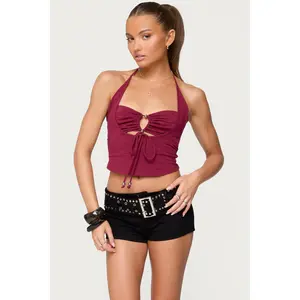 Ayana Layered Bandeau Halter Top