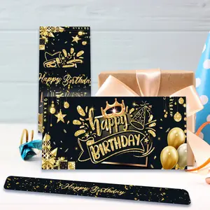 Surprise Gold Birthday Gift, Foldable Envelope with 10 Card Slots, Paper Surprise Party Gift, Perfect Birthday Present