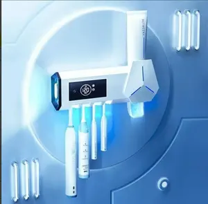 UV Toothbrush Sanitizer Portable - Rechargeable UV-C Sterilizer Case Kills 99.9% Bacteria Lightweight Travel Gift