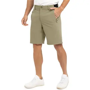 GOPUNE Men's Fashion 【Plus Size,32-52】 9'' Golf Work Shorts Stretch Waistband Quick-Dry Fit Hiking Casual Business Dress Athletic Mens  Lightweight Pants 3 Pockets #SpringFresh
