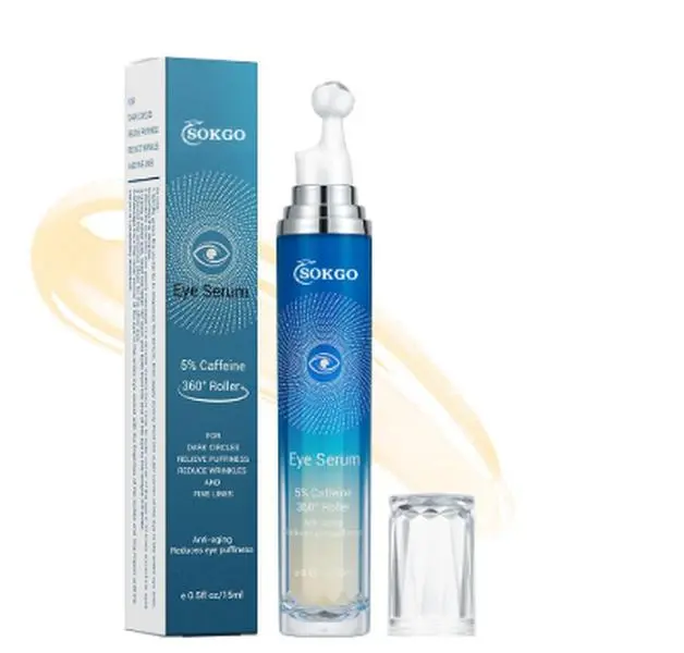 5 % Caffeine Eye Serum: Anti-Aging, Hydrating, Reduces Puffiness and Brightens Under-Eyes