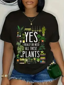 Plant Lover Gardening Yes, I Really Do Need All These Plants T-Shirt