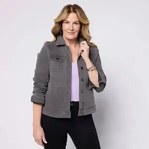 DG2 by Diane Gilman New Classic Stretch Embellished Jacket