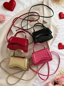 Women's New Small Handbag, Compact Lightweight Design, Shiny Finish, Fashionable Crossbody Bag for Evening Parties, Daily Use, Christmas Gift, Crossbody Shoulder Purses, Crossbody Clutch Purse