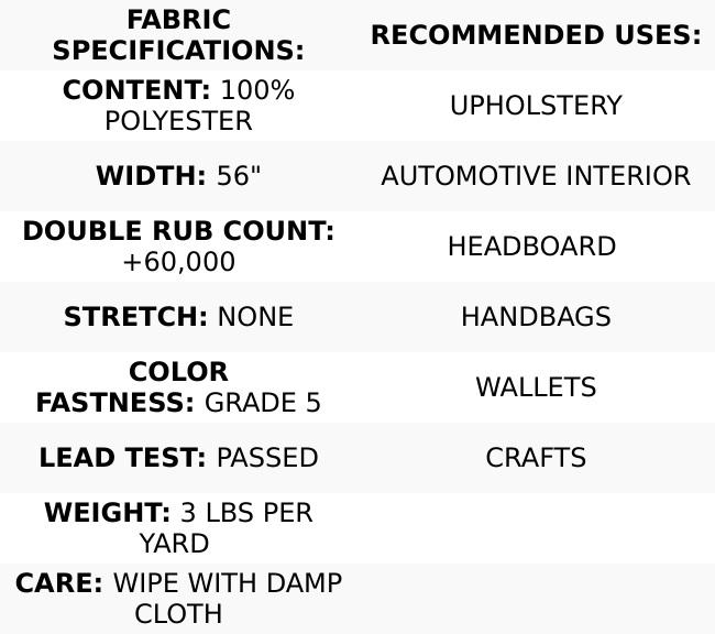 Amazon 3D Embossed Gator Faux Leather Vinyl Fabric Amazon 3D Embossed Gator Faux Leather Vinyl Fabric