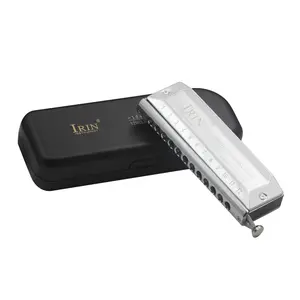 12 Hole 48 Tone Harmonica, Professional Chromatic Harmonica for Beginners, Musical Instruments & Accessories for Home & School