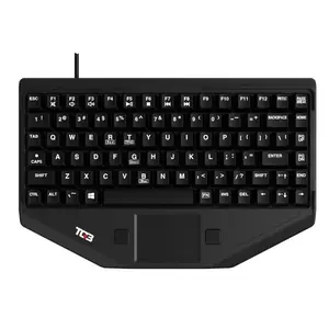 TG3 BLTX USB Backlit Keyboard with Center Touchpad - Black