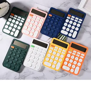 Standard Calculator 12 Digit,Desktop Large Display and Buttons,Calculator with Large LCD Display for Office,School, Home & Business Use,Automatic Sleep,with Battery