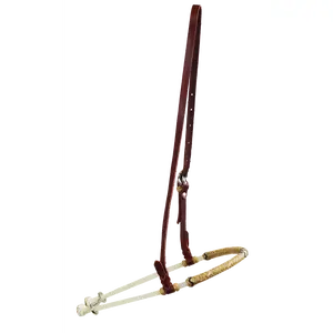 Single Rope Rawhide Tie Down Noseband