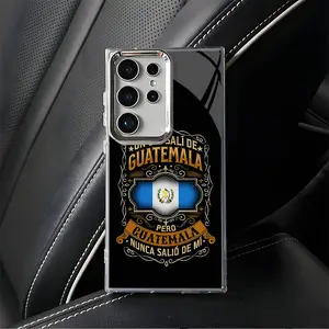 One Day I Set Out From Guatemala Retro pattern Aesthetic Soft Phone Cases For SAMSUNG GALAXY S25 S24 S23 S22 A14 A15 A16 A25 A26 A34 A36 A53 A54 A55 A56 FE PLUS ULTRA EDGE 5G Clear Silicone TPU Electroplating Lens Frame Shockproof Phone Cases Cover L1443