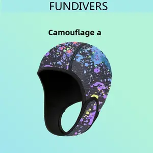 Diving cap 1.5mm thermal swimming cap outdoor surfing snorkeling hat diving head cover