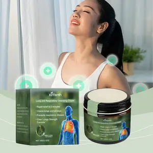 Ximonth Body Care Cream - Smooth Moisturizers with Mullein & Maple Resin for Daily Lung & Respiratory Comfort - 60g Smooth Moisturizers Cosmetic