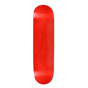 Moose Deck Blank Stained Red 8.25"