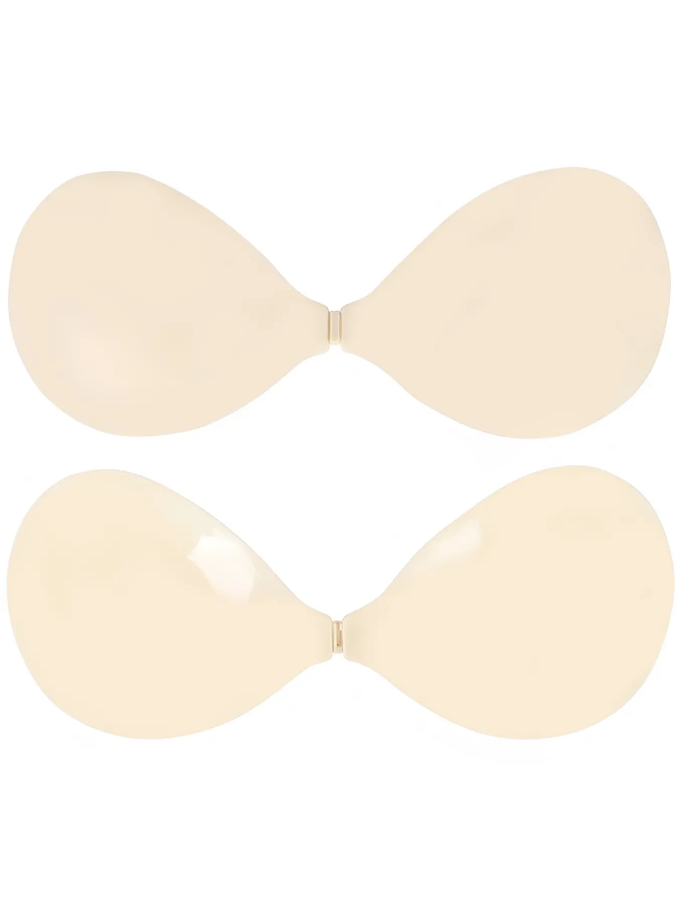 Women's Transparent Strap Sticky Seamless Bra, Sexy Silicone Nipple Cover  for Wedding Photography, Invisible Fit Push-Up Breast Petals for Brides,  Underwear - TikTok Shop