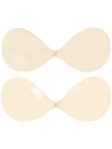 Women's Transparent Strap Sticky Bra, Sexy Silicone Nipple Cover for Wedding Photography, Invisible Fit Push-Up Breast Petals for Brides, Underwear