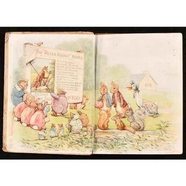 USED Book - The Tale of Mr. Tod (Potter 23 Tales) by Beatrix Potter (Hardcover) - english