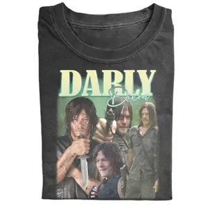 Daryl Dix0n Vintage T-Shirt, Unisex Gift for Women and Men, Daryl Dix0n Fan Merchandise, Classic Walking Dead Tee