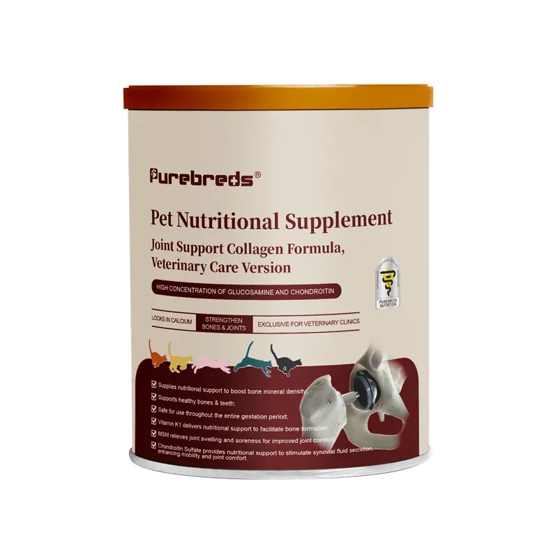 Pet Calcium & Bone Support Concentrated Powder - Nutritional Scientific Mix Joint Support Supplement for Dogs & Cats, Strong Bones