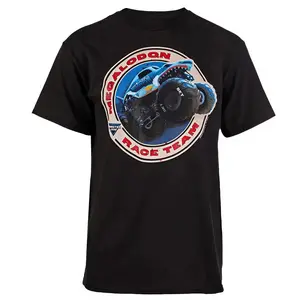 Youth and Adult Megalodon Circle T-shirt, Monster Jam Tee, Racing Day Shirt, Monster Truck Shirt