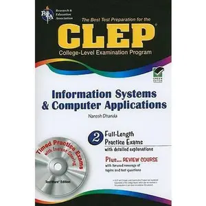USED-CLEP Information Systems & Computer Applications w/ CD-ROM (CLEP Test Preparation) by Naresh Dhanda (Paperback)
