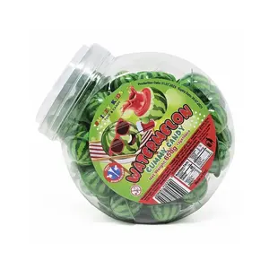 Smiley face gummy jar with 50pieces ( you have 6 different design to select from)