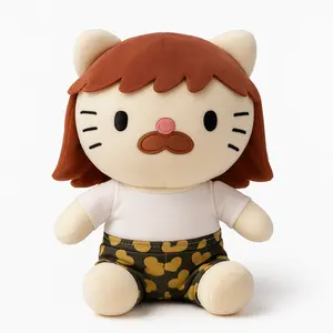 Country Kitty Collectible Pillow