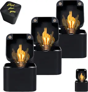 /2/1 Pack Middle Finger in a Box, 3D Printed Finger Surprise Gift Box, Funny Pop Up Prank Toy for Office or Home, White Elephant Gifts for Adults, Cute and Best White Elephant