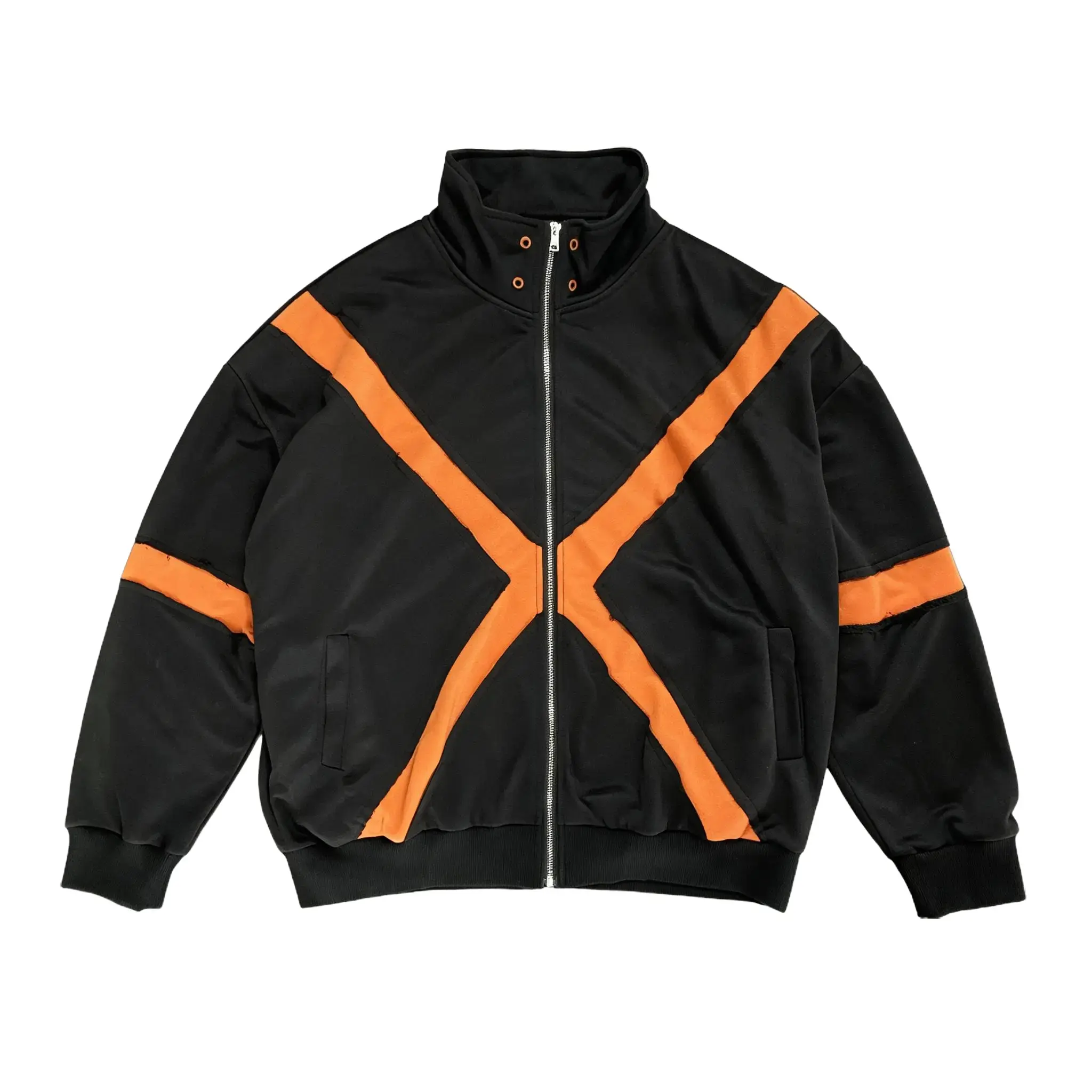 Men's Casual Loose Stripe Long-Sleeve Jacket - My Hero Academia Bakugou Anime Inspired, Unisex Medium-Length Autumn Coats, Tops Gift for Anime Fans