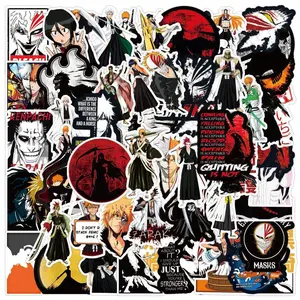 10/30/50pcs Classic Anime BLEACH Stickers Cool Kurosaki Ichigo Decals Toy DIY Stationery Phone Suitcase Cartoon Kid Sticker Gift