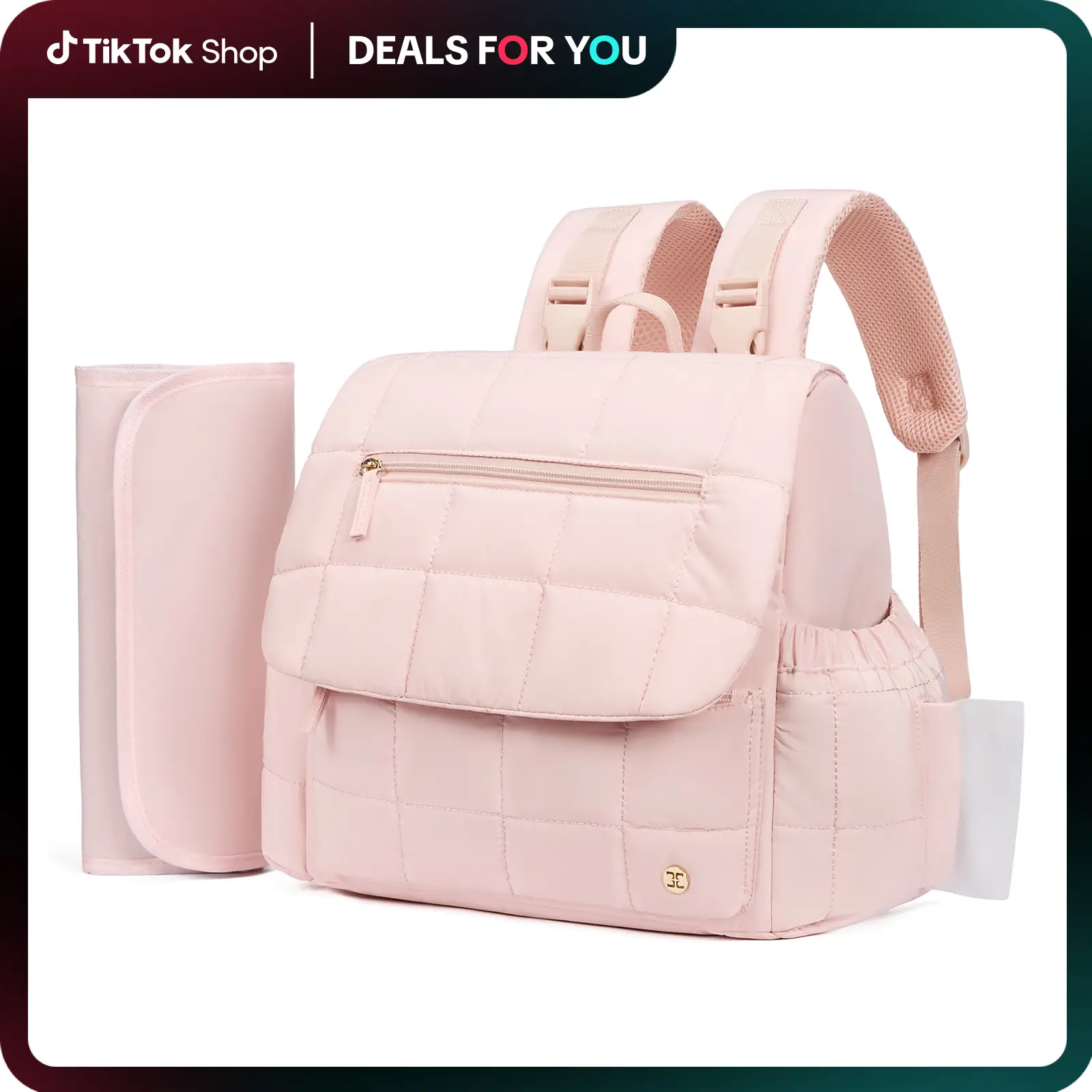 Telena School Backpack Puffer Backpack ,Travel Laptop Backpack for Women,Water-Resistant Bookbag,Cute Gift Outdoorfun Carry on Bckpack #TikTokShopBack