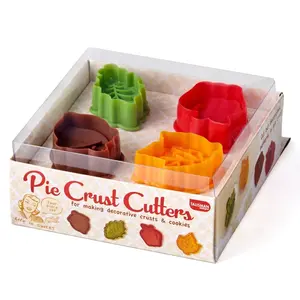 Talisman Designs Pie Crust Cutters - Fall - Set of 4