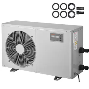 【FathersDayGift】VEVOR Aquarium Chiller 500 Gallon, 1-1/2 HP Water Chiller for Hydroponics, Fast Cooling for Fish Tank,Axolotl,Coral Reef,Quiet Refrigeration Compressor, Titanium Evaporator,Complete Fittings