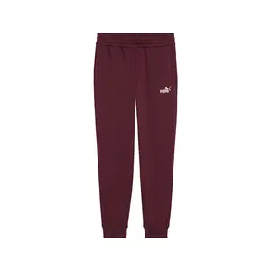 PUMA Mens Essentials Logo Sweatpants Casual - Red