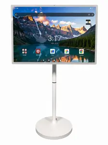 2026 Google EDLA Certified 2nd Gen Portable Smart TV Monitor - 27"/32" UHD Touchscreen, 15000mAh Battery, 8GB+128GB Storage, Full Google Play Access, Apolosign Calendar Support, All-in-1 Device for Home & Office