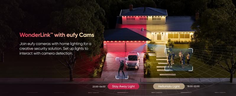 【Exclusive Bundle】eufy Security Permanent Outdoor Lights E22 With 60 Triple-LED Lights Smart RGBWW Lights Daily and Festive Up to IP67 Waterproof AI Lighting Themes for Christmas APP Control