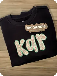 Edge Lace Names & Initials - Embroidery
