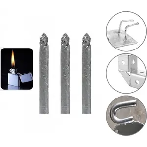 Low Temp Welding Rods for Aluminum - Easy Melt Multi-Metal Repair Kit for DIY, Works on Stainless Steel, Copper, Iron & Pipes, Beginner-Friendly
