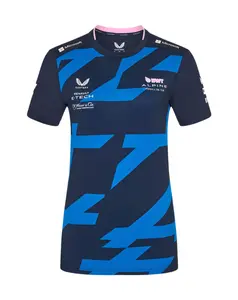 Alpine Racing F1 2025 Women's Jack Doohan Team T-Shirt- Navy