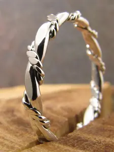 Women's Elegant Twist Design Promise Ring, Wedding Promise Rings, Trendy Vintage Engagement Ring, Chic Fashionable Jewelry As Gift for Girlfriend