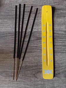 Handcrafted Dragon's Breath Bamboo Stick Incense 5 Pack. Each Stick Burns for an Hour