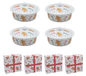Temp-tations Covered Mini 12-oz Pie Dishes with Gift Boxes