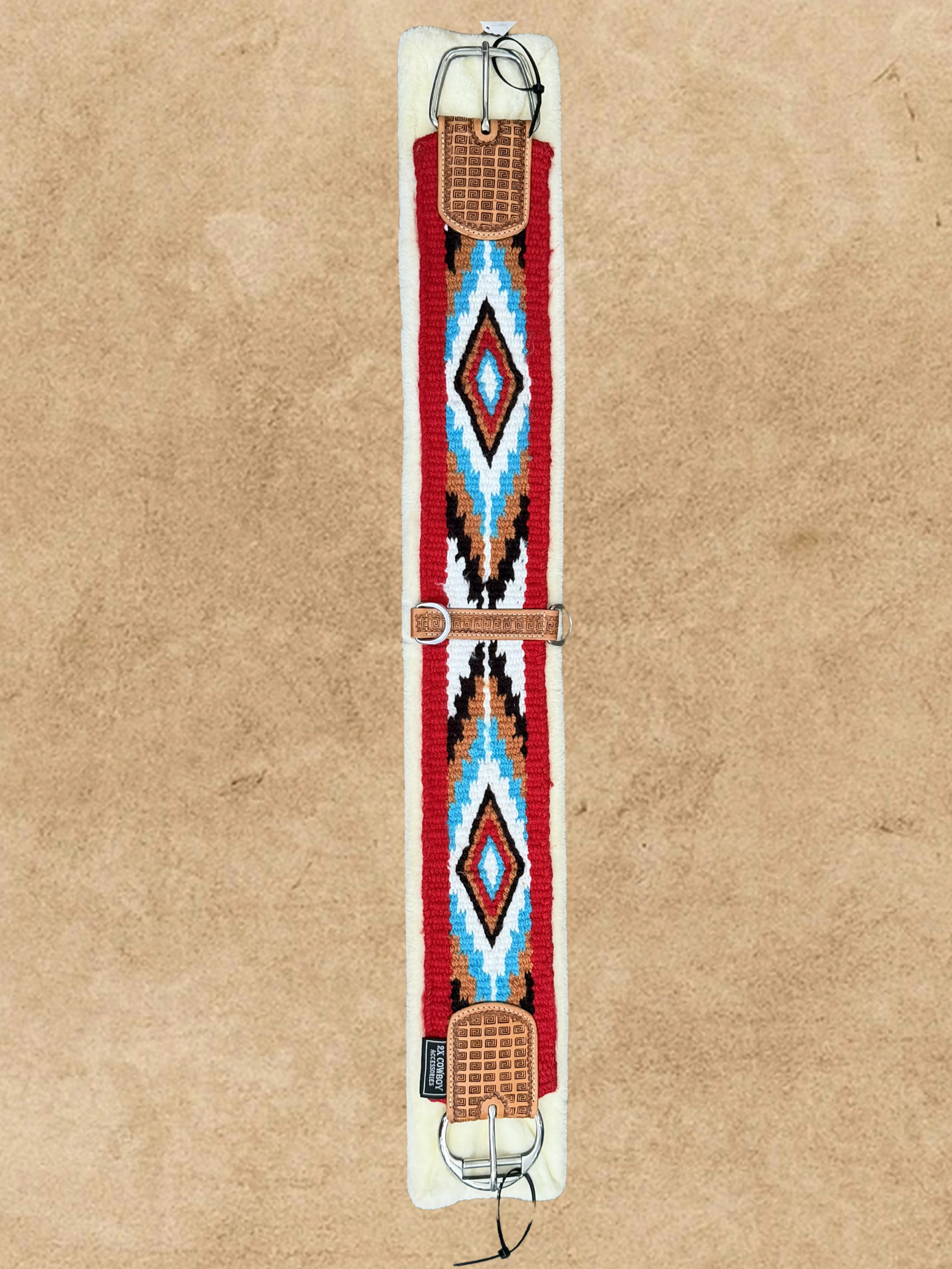 Washable Western-Style Fleece Girth