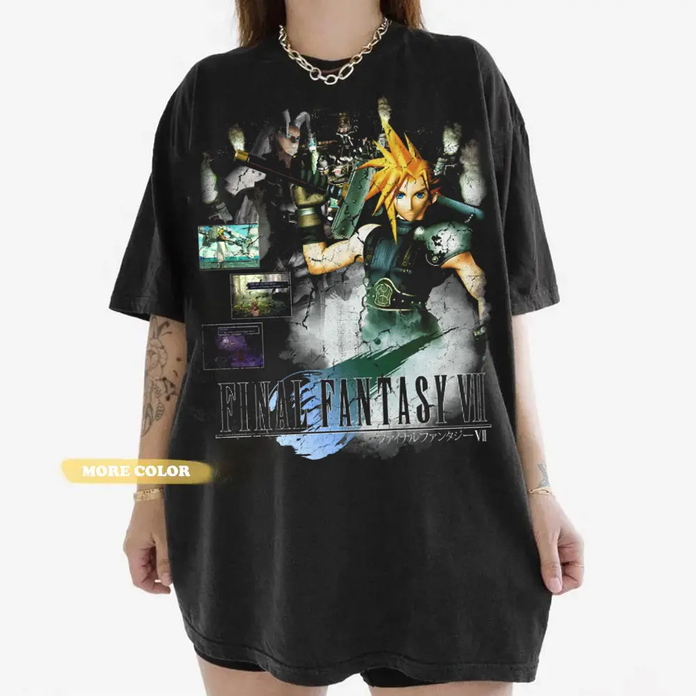 Final Fantasy VII shirt, Video Games 2026 Fan Tee, Gift for Men, Gift for Women, Crew Neck T-shirt, Trending T-shirt