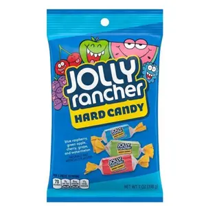 12x Jolly Rancher Hard Candy Original Peg Bag - Chewy Candy Treats, Sweet Snack, Classic Candy, Party Candy 7oz