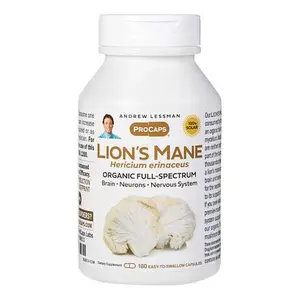 Andrew Lessman Lion's Mane Mushroom - 180 capsules